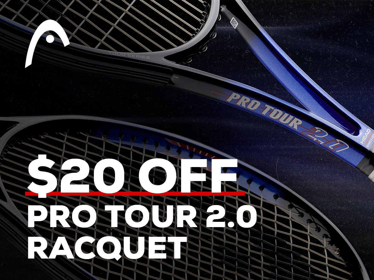 $20 Off Head Pro Tour 2.0. 