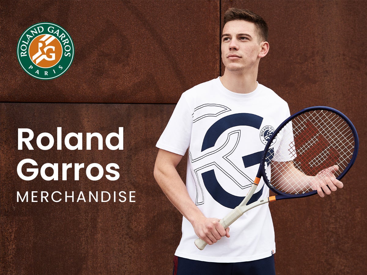 Official Roland Garros Merchandise. 