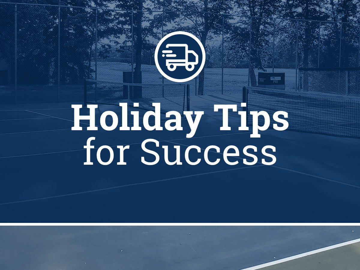 Holiday Tips for Success. 