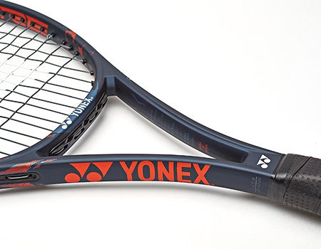 Matte Green Tennis Racquet Strung with Custom Racket String Colors 310g Yonex VCORE PRO 97 Best Racquet for Baseline Players with a Full Stroke 