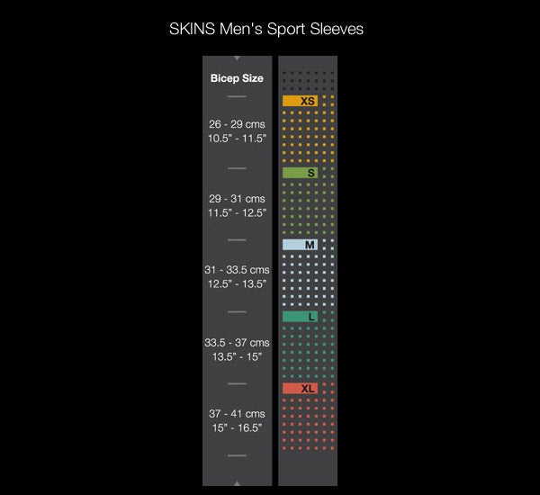 Nike Mens Xs Size Chart
