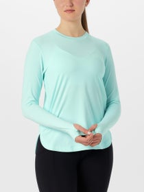 BloqUV Women's Relaxed Scallop Long Sleeve - Mint
