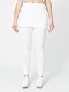 Sofibella Womens Warmer Skirt Legging - White