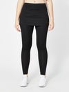 Sofibella Womens Warmer Skirt Legging - Black