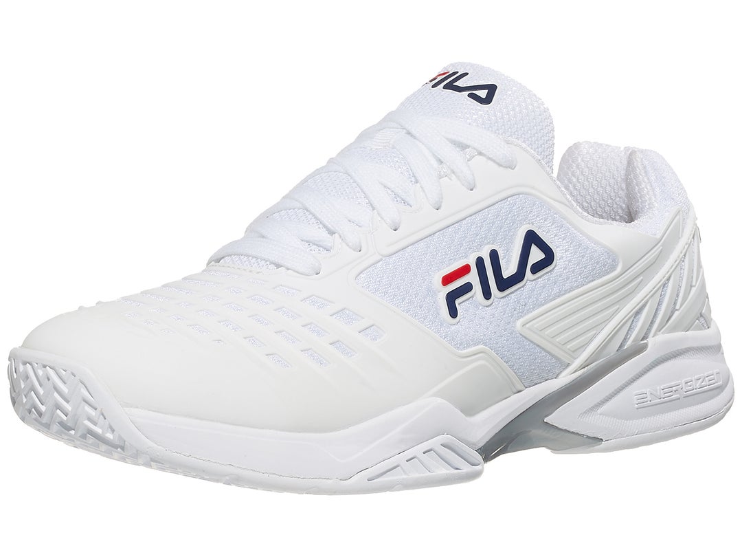 white tennis shoes fila