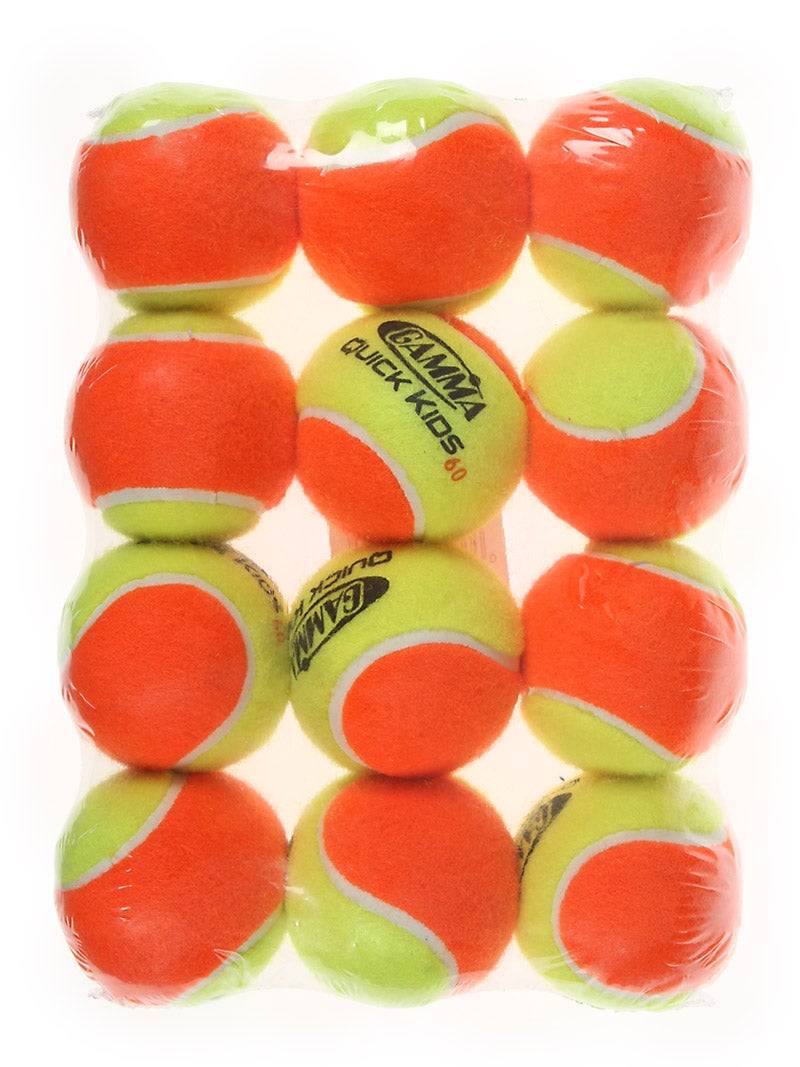 Gamma Quick Kids Orange Ball (12 Pack) Tennis Warehouse