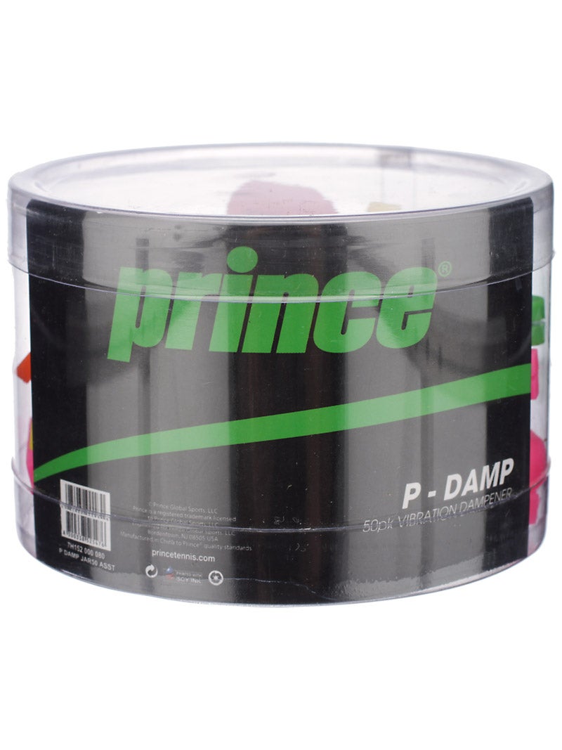 Prince P Dampener Jar 50Pack Assorted Tennis Warehouse