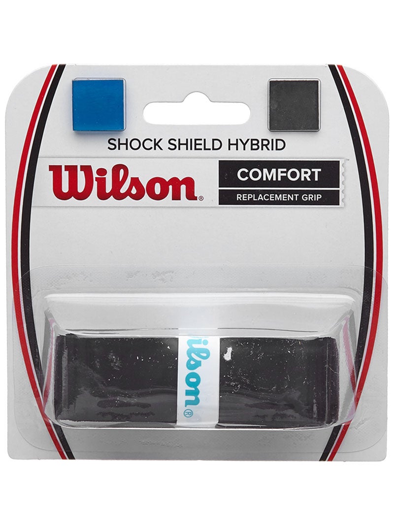 Wilson Shock Shield Hybrid Replacement Grip Black Tennis Warehouse
