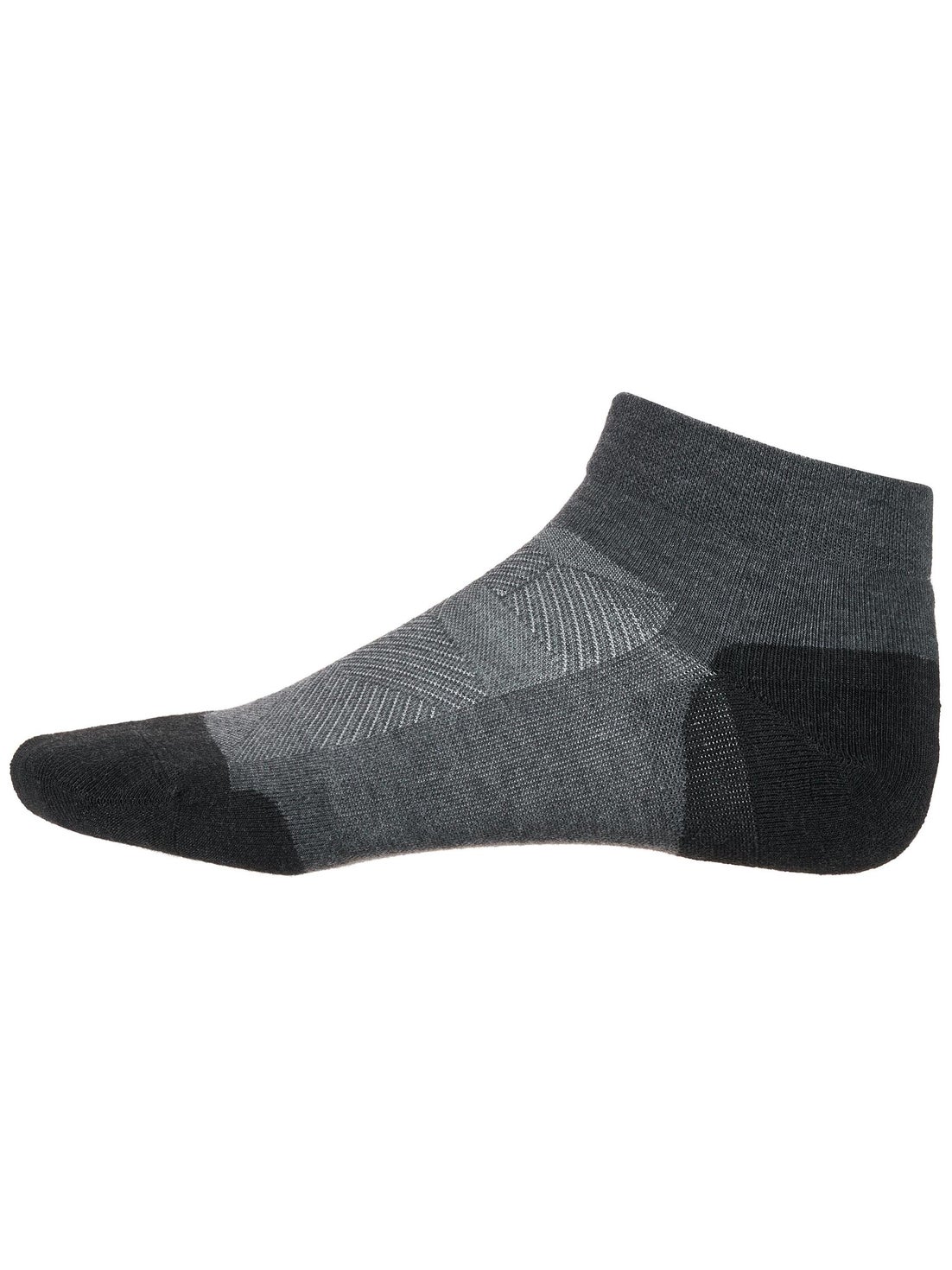 Feetures Elite Max Cushion Low Cut Sock Grey Tennis Warehouse