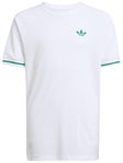 adidas Boy's Fall Originals Pro Top White XS