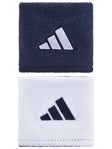 adidas Interval Singlewide Wristband Navy/White