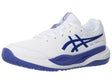 Asics Gel Resolution X GS White/Cobalt Junior Shoes