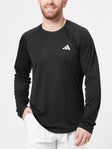 adidas Men's Core Club Long Sleeve - Black