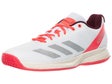 adidas CourtFlash PB White/Red Men's Pickleball Shoes