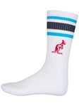 Australian Summer Crew Socks - White