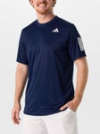 adidas Men's Summer Club 3-Stripe Top