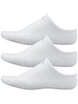 adidas Women's Cushioned 3.0 3-Pack No Show Socks White