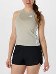 adidas Women's Fall 3 Stripe Tank Alumnia XS