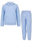 adidas Youth Winter Ess Fleece Warm Up Blue XL