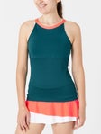 BB Women's Piedra Tank Dark Green XL