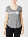 Bird & Vine Women's Tennis V-Neck Top