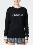 Bubble Women's Classic Tennis Knit Sweater