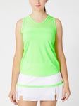 Cross Court Wms Martinique Court Tank Citrus XL