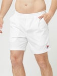 Fila Men's Essentials 7" Woven Short - White