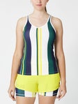 Fila Women's Fall Heritage Striped Racerback Tank