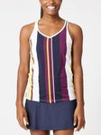 Fila Women's Fall Heritage Striped Racerback Tank