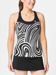 Fila Women's Tie Breaker Print Racerback Tank