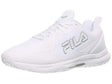Fila Volley Burst White/Silver Wom's Pickleball Shoes