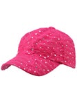 The Alabama Girl Glitter Hat Hot Pink