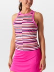 Grand Slam Women's Spring Cut Out Print Tank