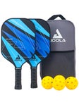 JOOLA Ben Johns Blue Lightning Pickleball Paddle Set