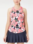 Jofit Women's Orange Sunrise Tank Print S