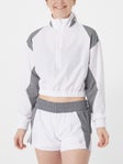 KSwiss Women's Summer Crop 1/4 Zip LS