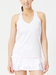 KSwiss Wms Summer Pleated V-Neck Tank White XL