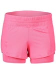 Lucky in Love Girl's Match Point Short - Pink