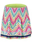 Lucky in Love Girl's Retro Smocked Skirt