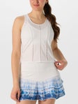 Lucky In Love Women's Shibori Lace Corset Tank