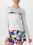 ~/Lucky In Love Wms Paddle Groove LS White XL