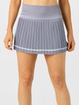 Lucky In Love Women's Motion Pleat Skirt - Grey