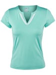 Lucky In Love Women's Love Shimmer V-Neck Tank