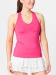 Lucky In Love Women's Core V-Neck Tank - Pink