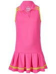 Lucky in Love Girl's Core It's A Win Dress - Pink