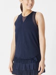 Lucky in Love Women's L-UV Chill Out Tank - Navy