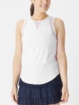 Lucky in Love Women's L-UV Chill Out Tank - White