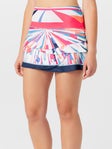 Lucky In Love Women's Long Berry Best Scallop Skirt