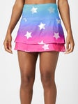 Lucky in Love Women's Long Star Bright Skirt